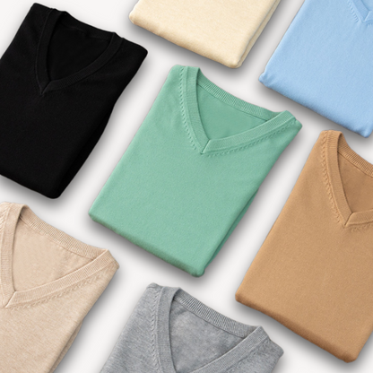 Nico | V Ausschnitt Pullover für zeitlose Eleganz