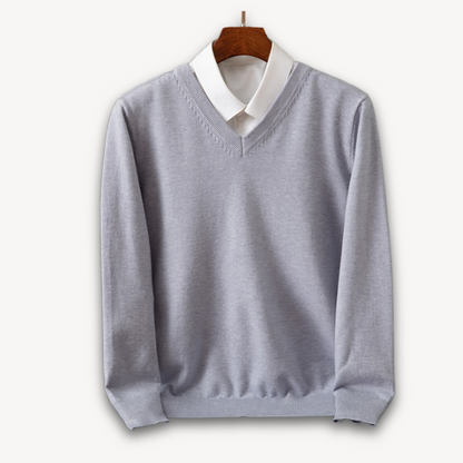 Nico | V Ausschnitt Pullover für zeitlose Eleganz