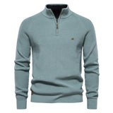 Luxuriöser Pullover mit Reißverschluss