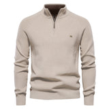 Luxuriöser Pullover mit Reißverschluss