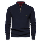 Luxuriöser Pullover mit Reißverschluss