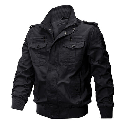 Herren Langarm-Jacke mit Taschen
