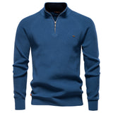 Luxuriöser Pullover mit Reißverschluss