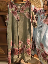 Sierla™ – Lang Kleid mit Blumen
