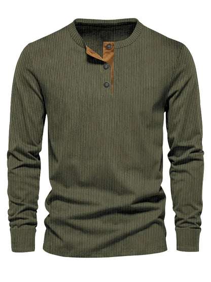 Sommerfeld | Klassisches Herren-Langarmshirt