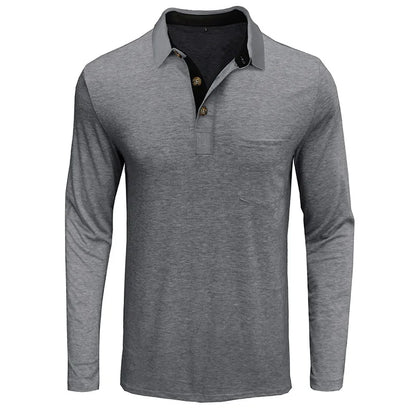 Sommerfeld | Herren Langarmshirt in Unifarbe
