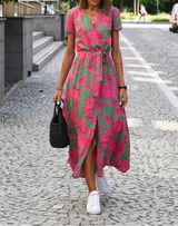 Jorlyn™ - Elegantes Kleid mit V-Ausschnitt und figurbetonter Passform