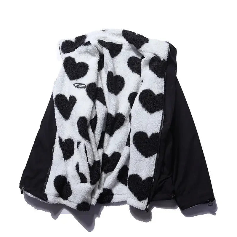 Sommerfeld™ | Wendbare Jacke mit Herzchen
