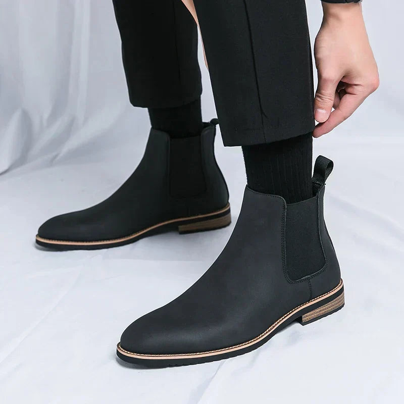 Sommerfeld™ | Chelsea-Stiefel aus Leder