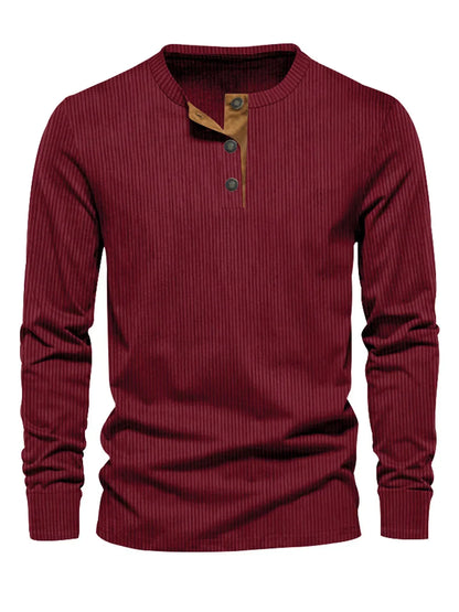 Sommerfeld | Klassisches Herren-Langarmshirt
