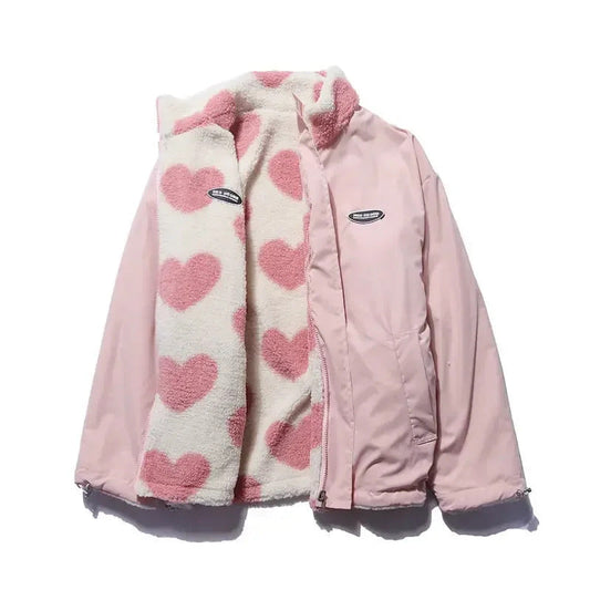 Sommerfeld™ | Wendbare Jacke mit Herzchen