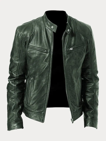 Sommerfeld | Klassische Lederjacke für Herren