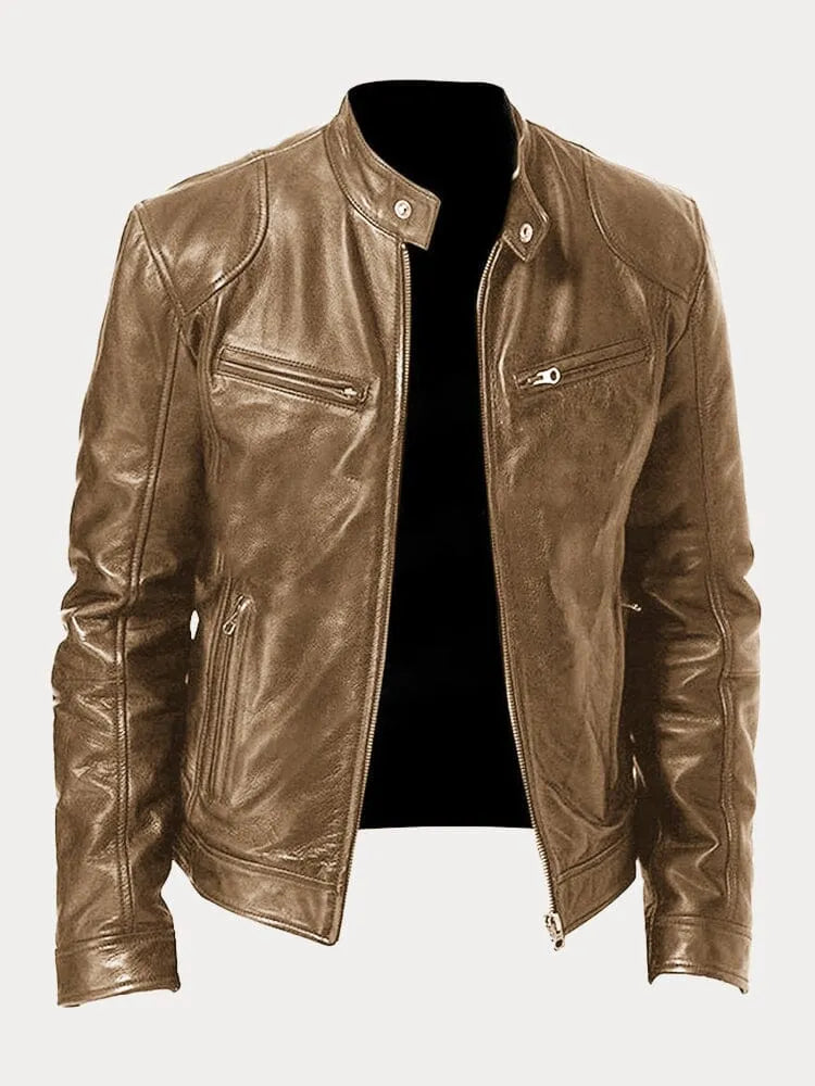 Sommerfeld | Klassische Lederjacke für Herren