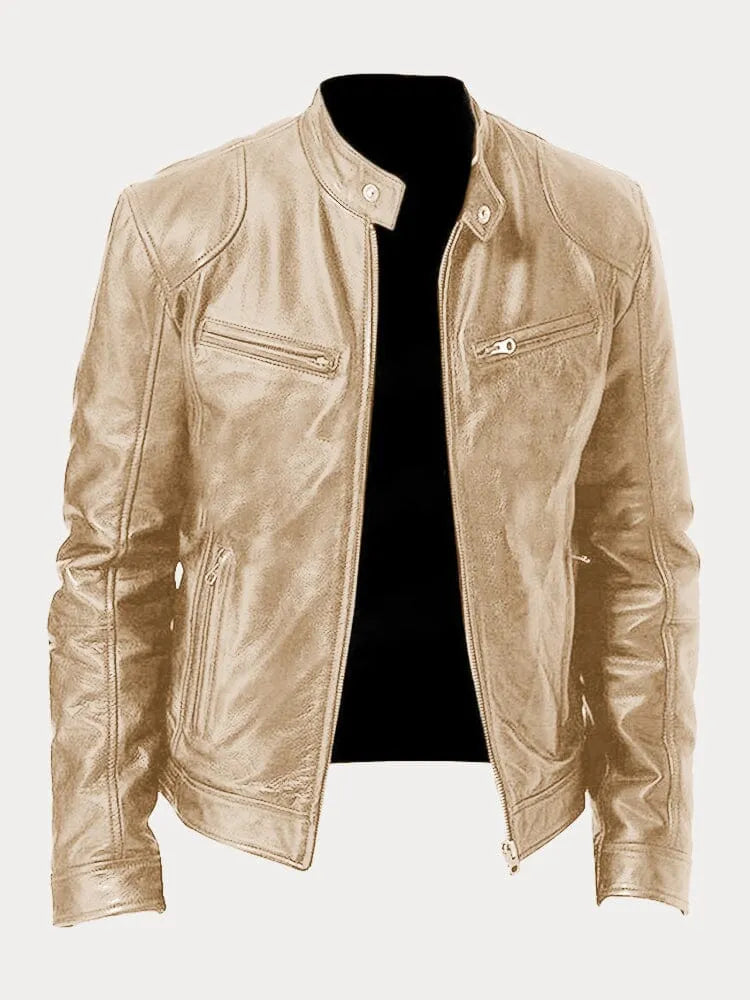 Sommerfeld | Klassische Lederjacke für Herren