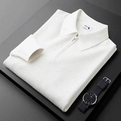 Eleganter Pullover mit Reißverschluss für Männer