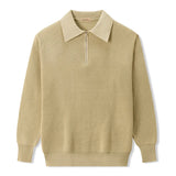 Eleganter Pullover mit Reißverschluss
