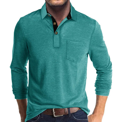 Sommerfeld | Herren Langarmshirt in Unifarbe