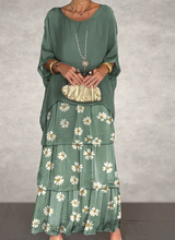 Shina™ - Elegantes Fließendes Maxikleid