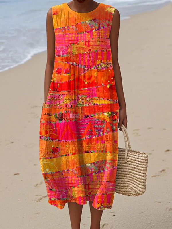 Ivy - Alltags-Midi-Kleid