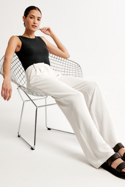 Sommerfeld | Wide-Leg Schneiderhose