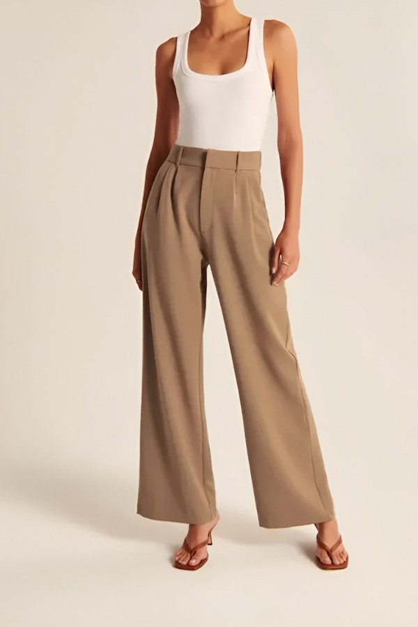 Sommerfeld | Wide-Leg Schneiderhose