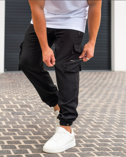 Sommerfeld | Schwarze Cargo-Hose (1 kaufen, 1 GRATIS dazu)