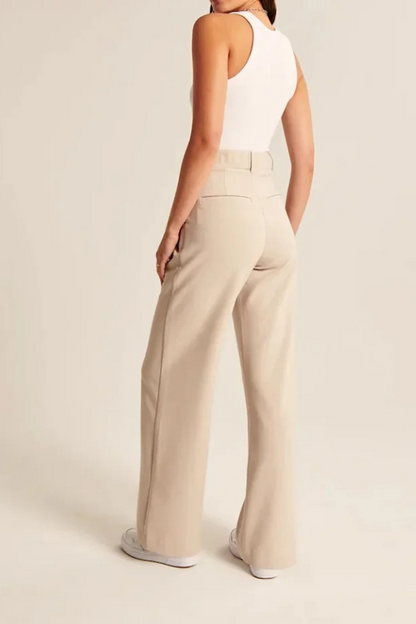 Sommerfeld | Wide-Leg Schneiderhose