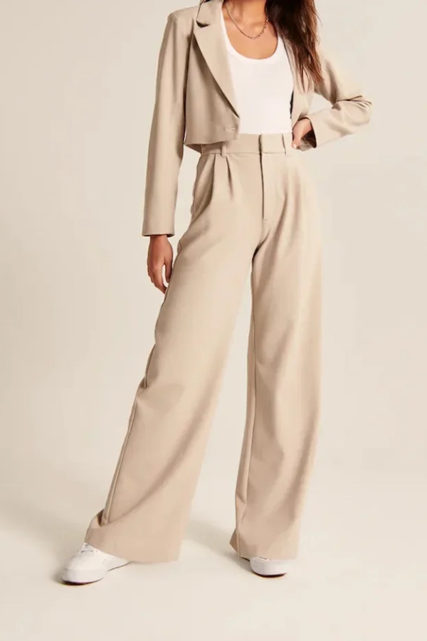Sommerfeld | Wide-Leg Schneiderhose