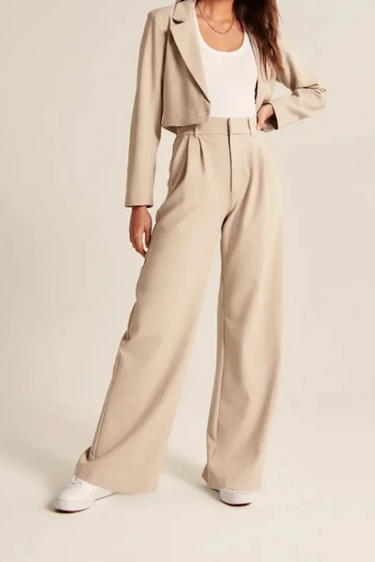Sommerfeld | Wide-Leg Schneiderhose