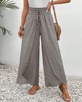 Sommerfeld | Lisette Hose mit weitem Bein und geometrischem Druck