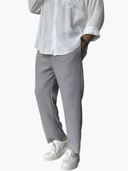 Sommerfeld™ | Herren Relax Fit Plissee Hose – Eleganter und Bequemer Alltags- und Business-Look