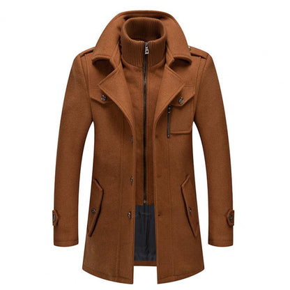 Sommerfeld | Luxuriöser Doppelkragen-Trenchcoat für Herren