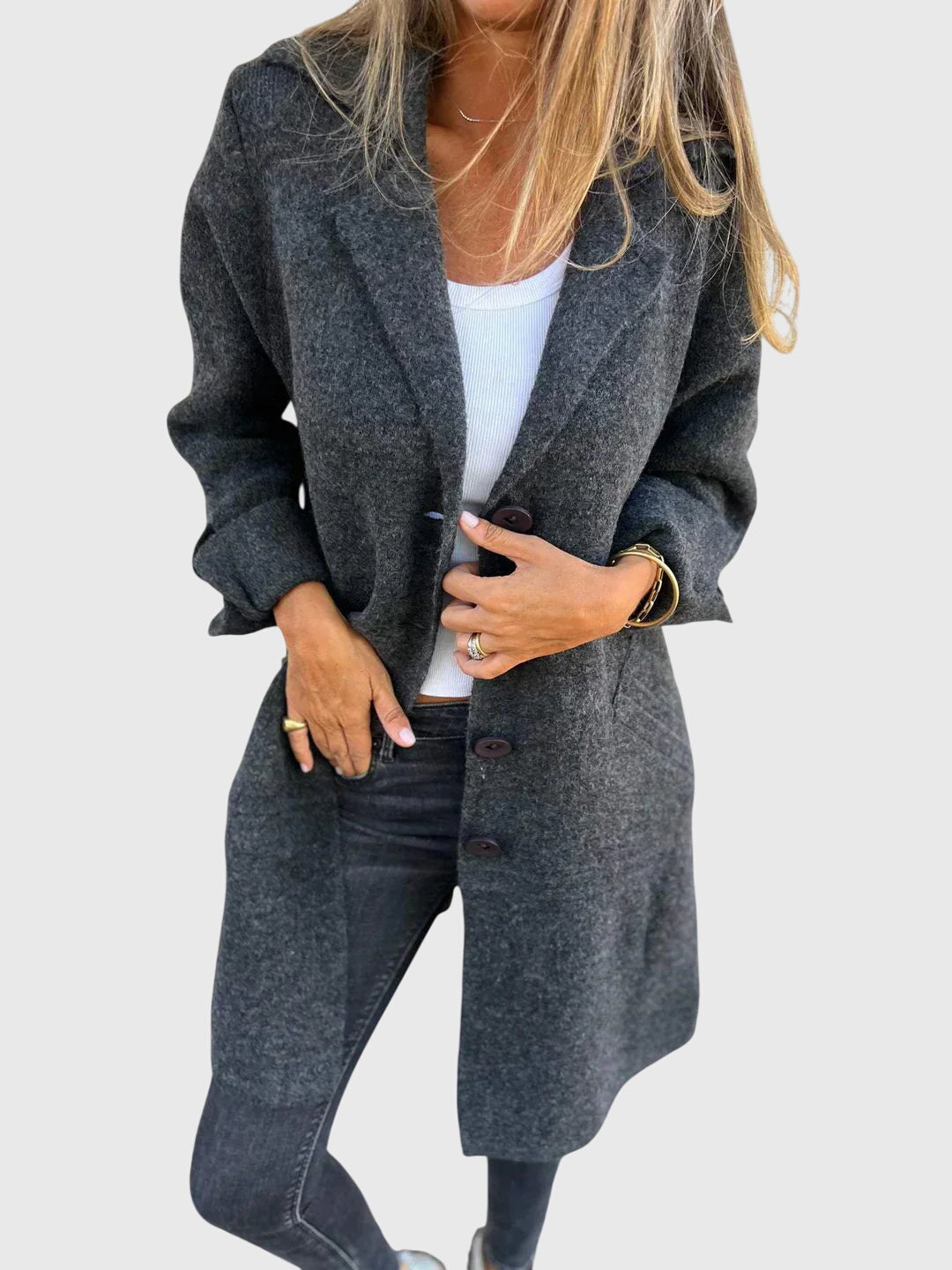 Lisa - Blazer mit Knöpfen