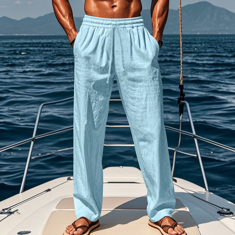 Sommerfeld™ | Atmungsaktive Baumwolle undlockere Freizeit Sporthose