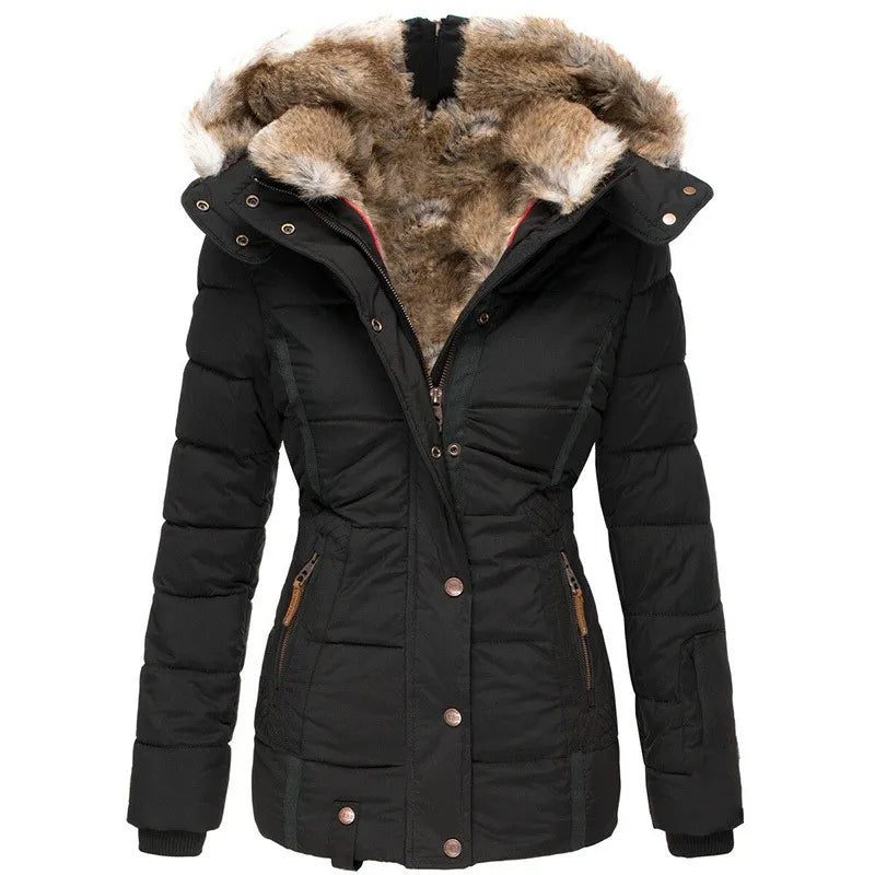 Lina | Elegante Damen Winterjacke im Slim-Fit