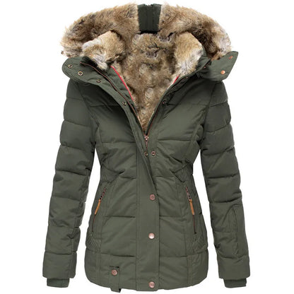 Lina | Elegante Damen Winterjacke im Slim-Fit
