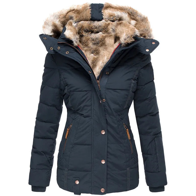 Lina | Elegante Damen Winterjacke im Slim-Fit