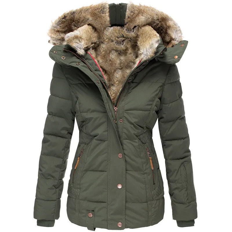 Lina | Elegante Damen Winterjacke im Slim-Fit