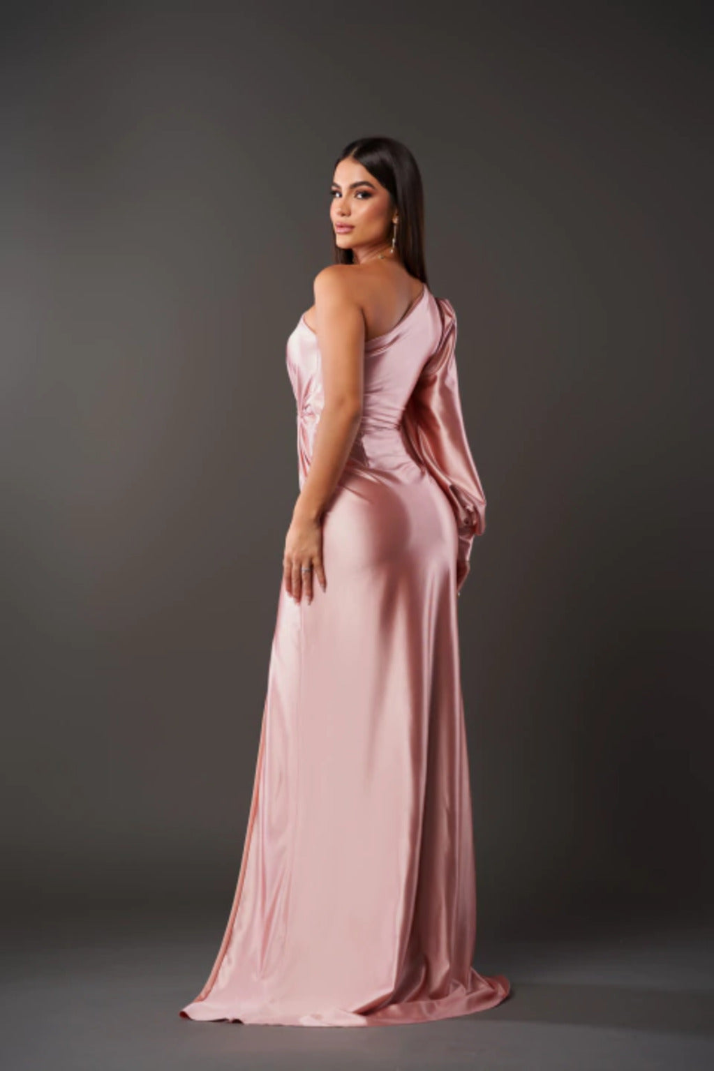 Dorie™ - Asymmetrisches Kleid mit Langem Schlitz