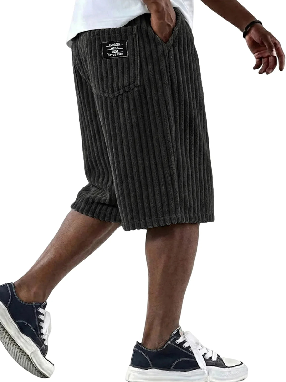 Sommerfeld | Cord-Shorts mit Stickdetail (1 Kaufen, 1 GRATIS dazu)