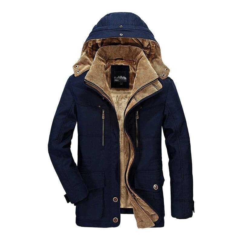 DANIEL | Herren Winterjacke mit Kapuze