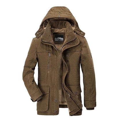 DANIEL | Herren Winterjacke mit Kapuze