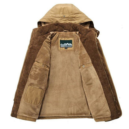 DANIEL | Herren Winterjacke mit Kapuze