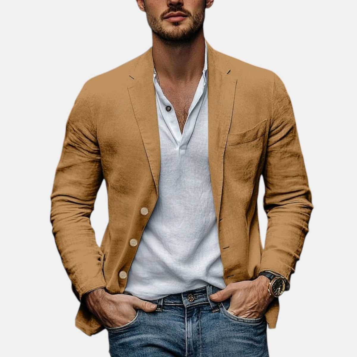 Sommerfeld | Eleganter Sommerblazer aus leichtem Leinen