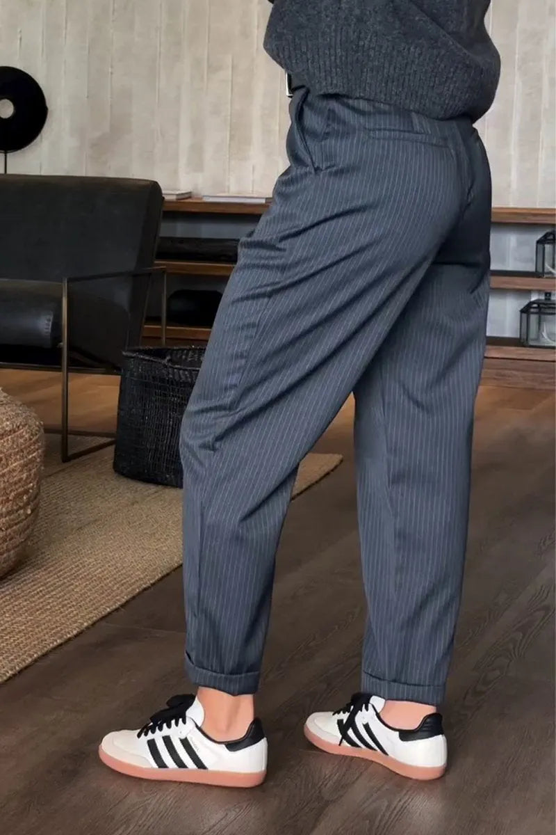 Sommerfeld | ELEGANTE, FIGURSCHMEICHELNDE HOSE MIT STREIFEN