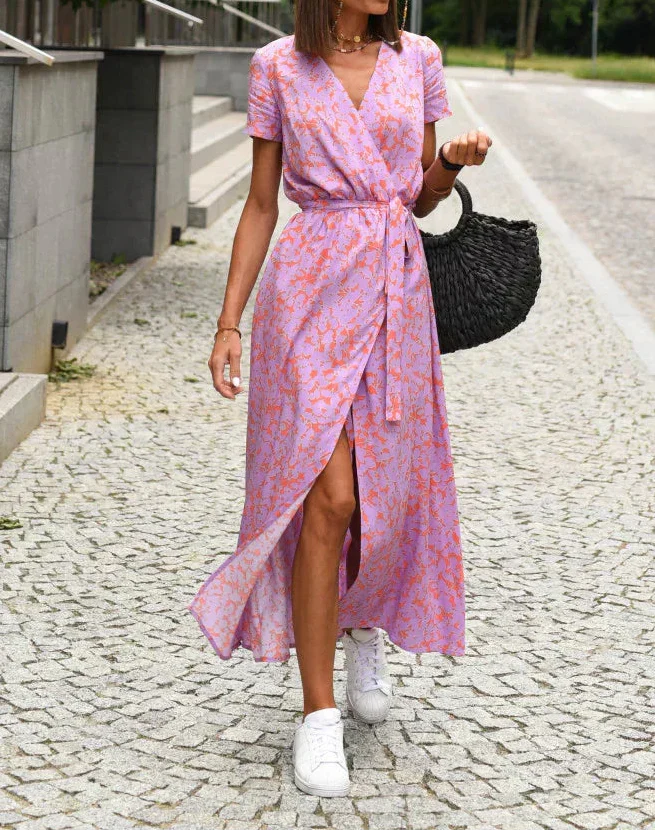 Jorlyn™ - Elegantes Kleid mit V-Ausschnitt und figurbetonter Passform