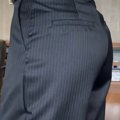Sommerfeld | ELEGANTE, FIGURSCHMEICHELNDE HOSE MIT STREIFEN