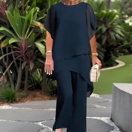 Herlene | Schickes Oberteil und Hose Set