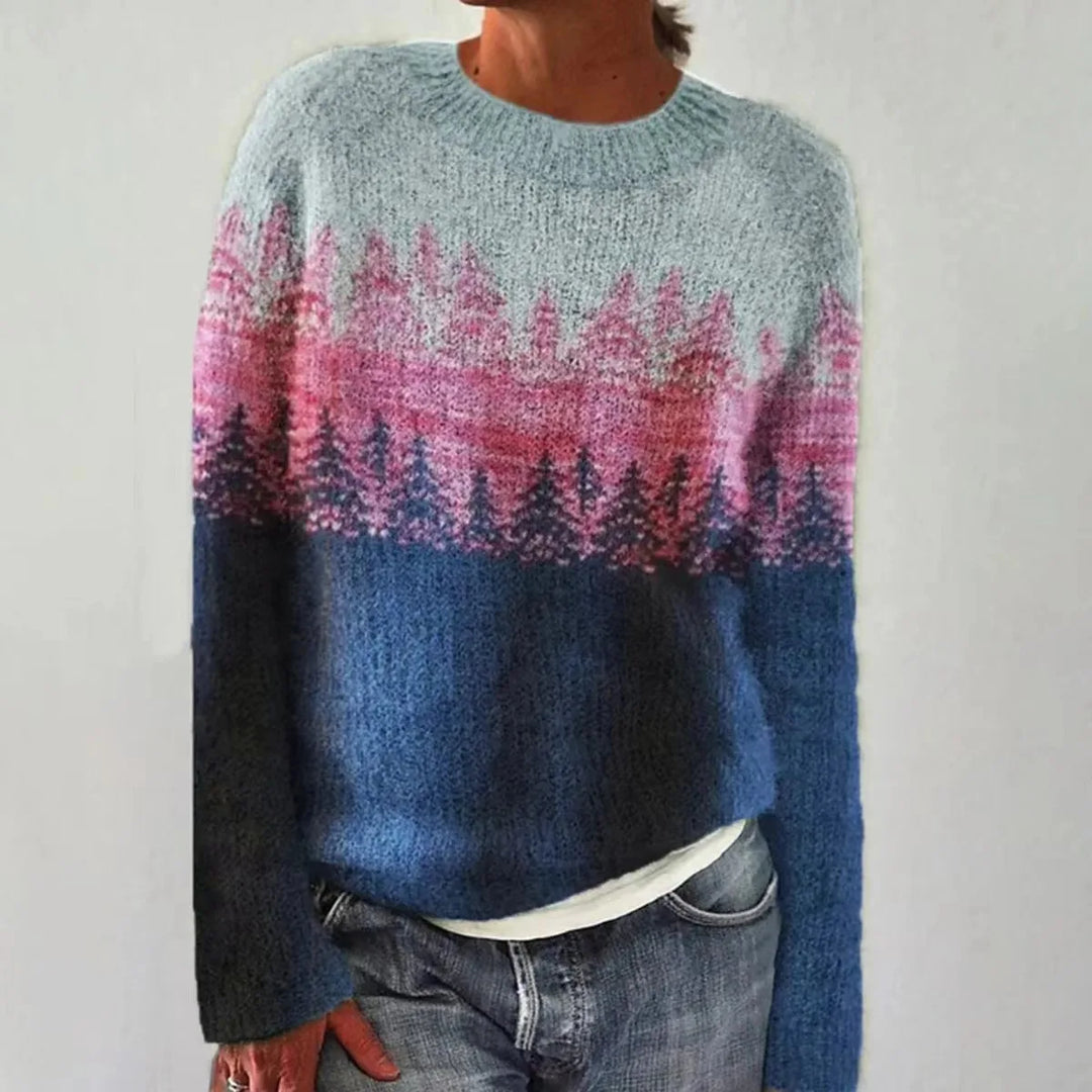 Sommerfeld | Strickpullover mit Rundhalsausschnitt