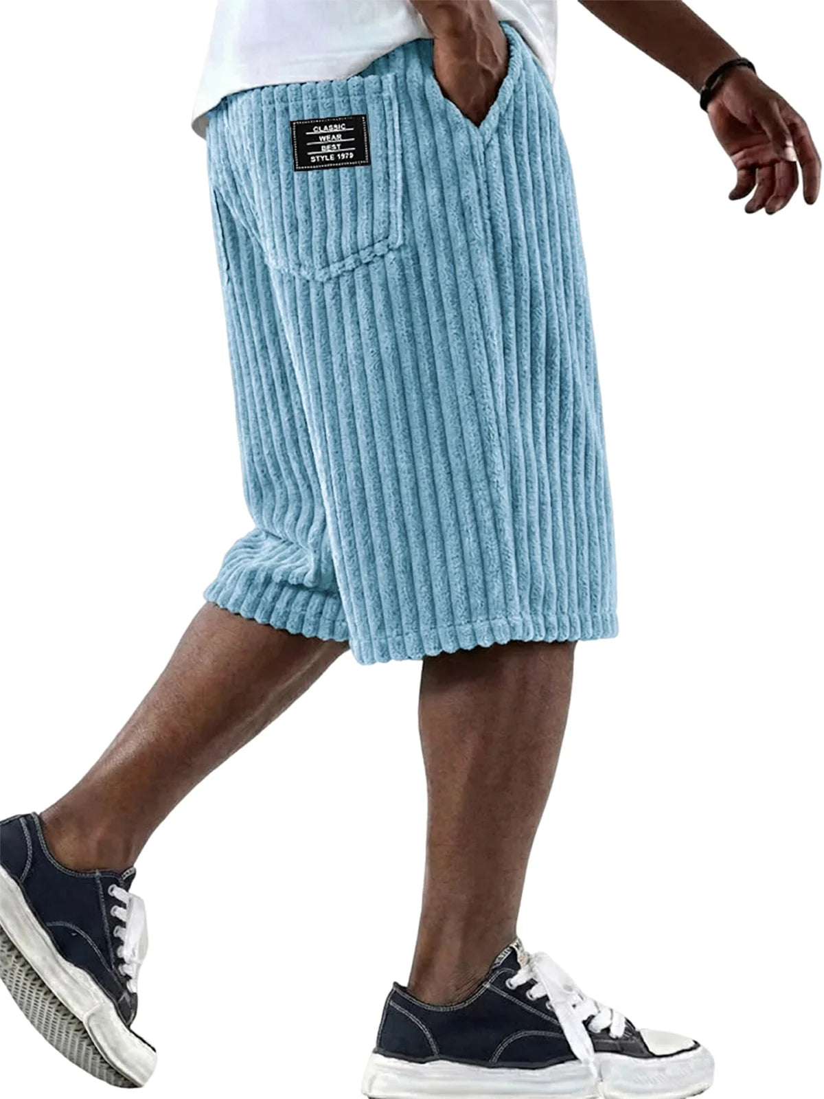 Sommerfeld | Cord-Shorts mit Stickdetail (1 Kaufen, 1 GRATIS dazu)